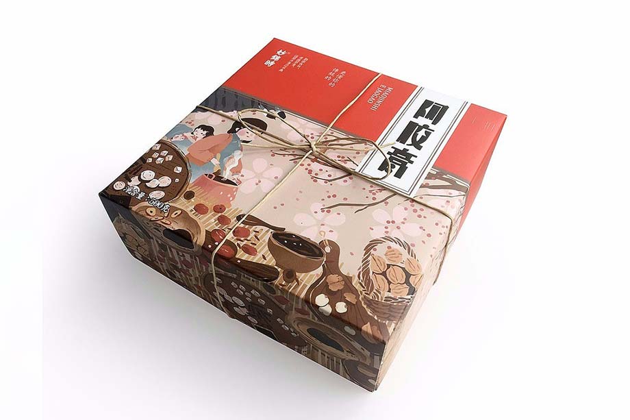 阿胶卡纸礼品包装盒_极彩纸品(ColorPax)集设计、生产于一体的纸制品解决方案服务|纸品定制|纸品生产丨华东（常州）地区纸制品印刷生产服务商