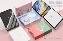 常见纸质盒结构图及效果图参考！
