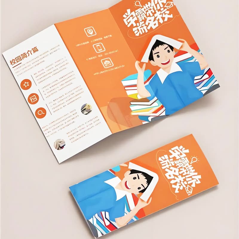 产品说明书印刷折页小册子活页画册宣传