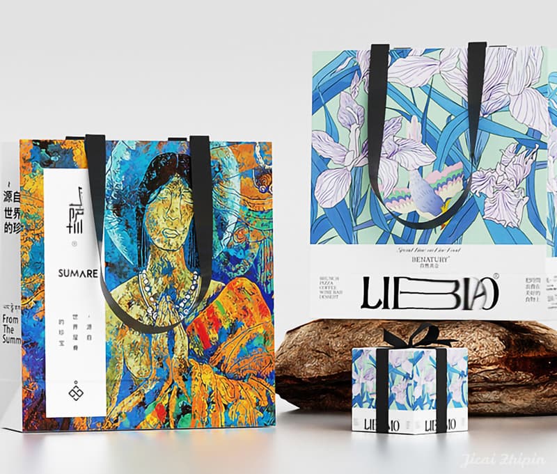 定制高档礼品袋手提袋服装店加厚饰品卡纸袋印